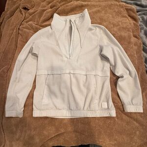 lululemon athletica Cream Zip-Up Top